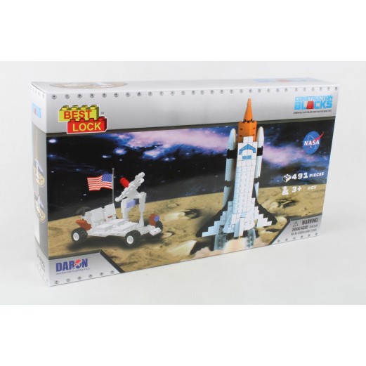 Best Lock Space Shuttle 513 Piece Set